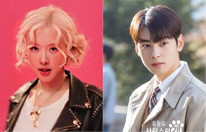 Rosé và Cha Eun Woo lại vướng tin hẹn hò tại Pháp - Ảnh 1.