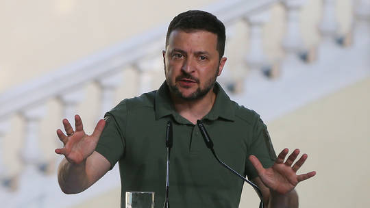 Ông Zelensky bất ngờ đưa ra lời kêu gọi táo bạo tới Nga - Ảnh 1.