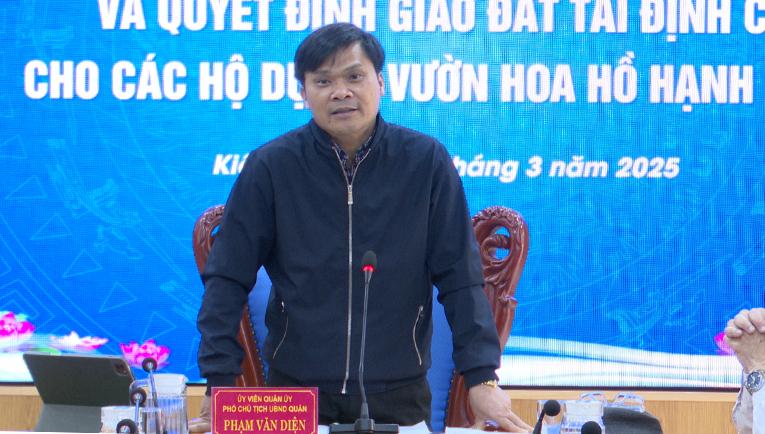 Quận Kiến An: Trao giấy chứng nhận quyền sử dụng đất và Quyết định giao đất cho các hộ có đất thuộc diện thu hồi- Ảnh 2.