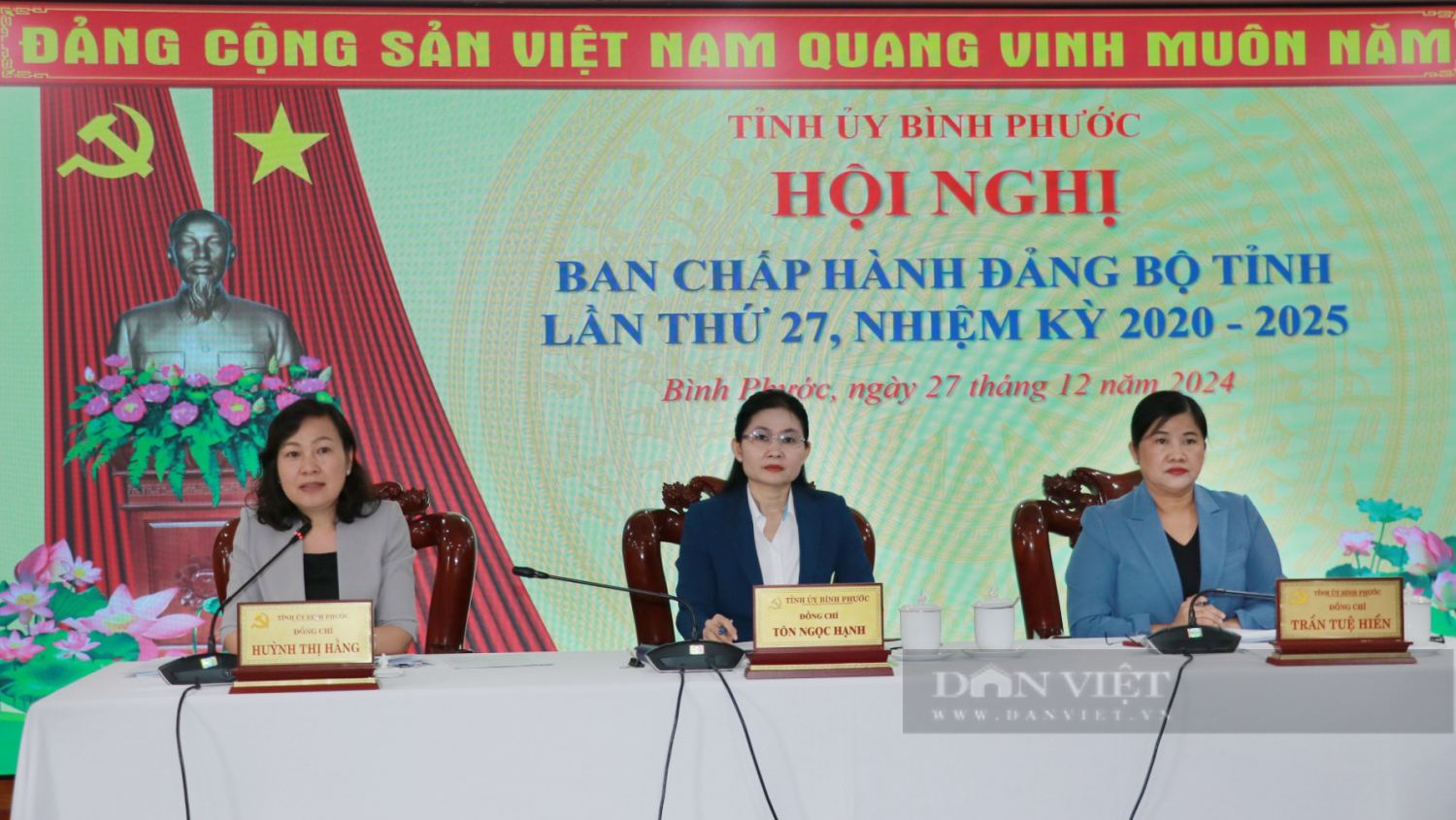Cán bộ lãnh đạo chủ chốt là nữ giới, tỉnh Bình Phước đứng đầu cả nước - Ảnh 2.