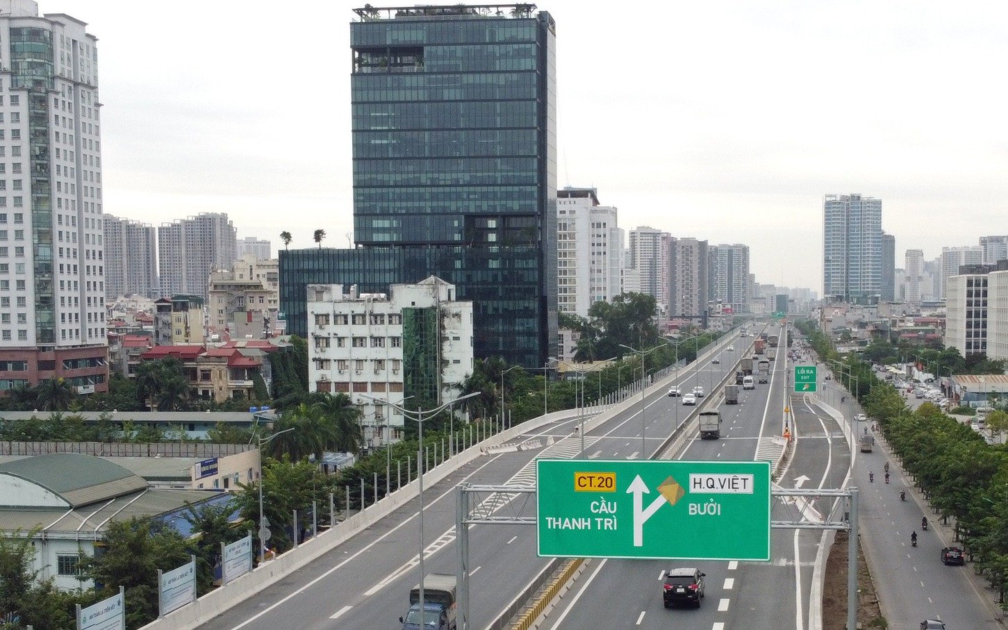 Thông tin quan trọng cần lưu ý khi di chuyển qua Vành đai 3 đoạn Mai Dịch – Đại lộ Thăng Long đang sửa chữa