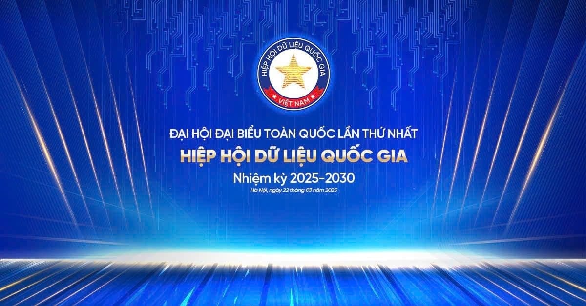Ngày 22/3, Hiệp hội Dữ liệu Quốc gia ra mắt và Đại hội lần thứ nhất- Ảnh 1.