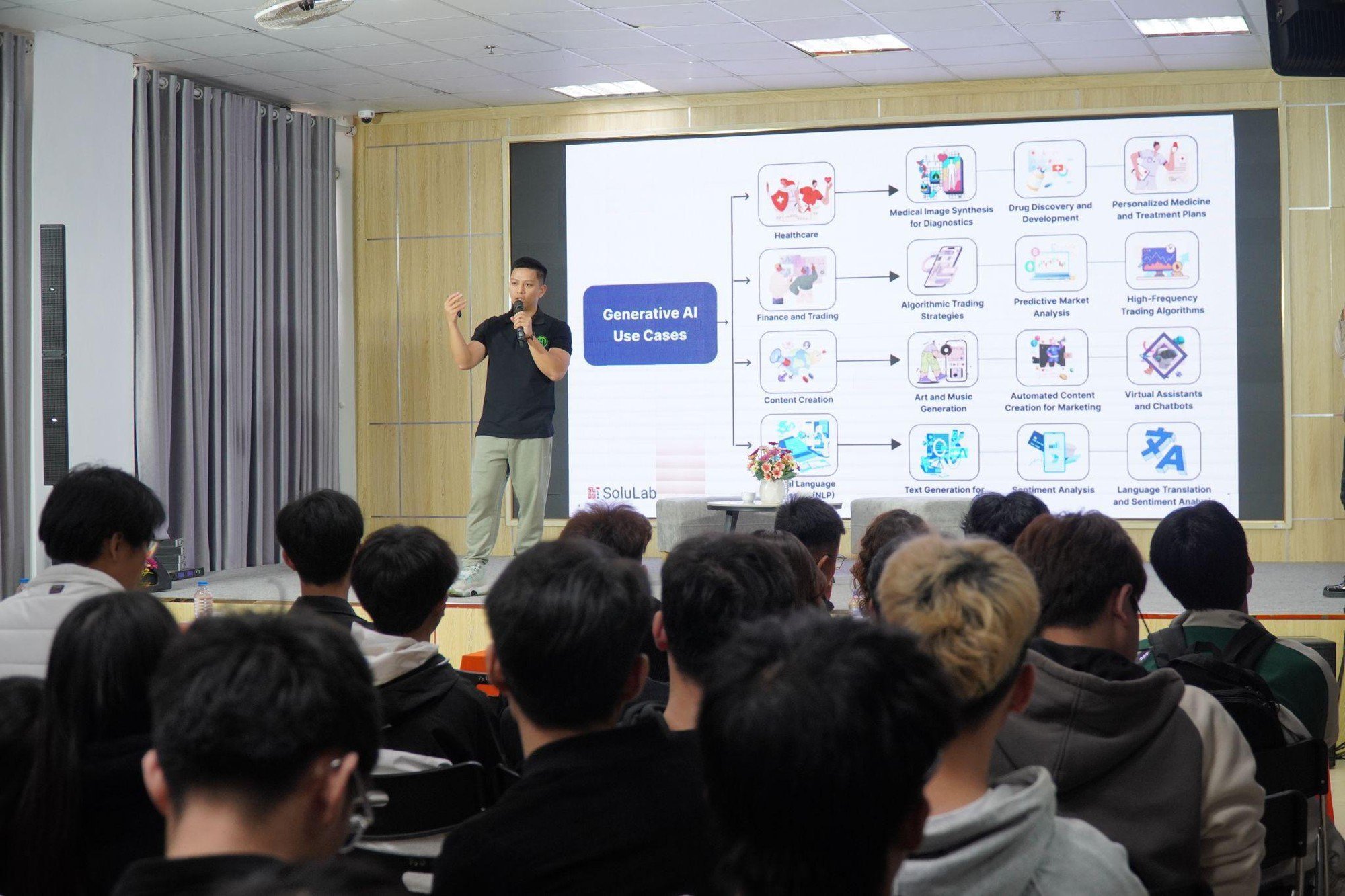 FPT Polytechnic tổ chức JobFair, khẳng định giá trị "Thực học - Thực nghiệp" - Ảnh 7.
