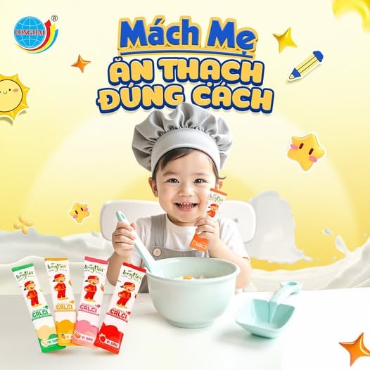 Hướng dẫn bố mẹ cho trẻ ăn thạch rau câu Long Hải đúng cách, an toàn, ngon miệng - Ảnh 1.