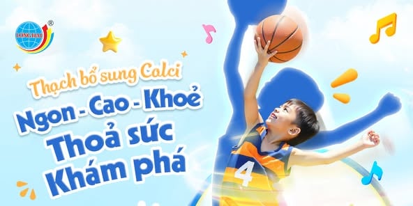 BÉ CAO LỚN, XƯƠNG CHẮC KHỎE NHỜ CALCI TỰ NHIÊN TỪ THẠCH RAU CÂU CALCI LONG HẢI - Ảnh 1.