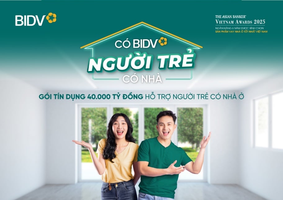 BIDV tung gói tín dụng 40.000 tỷ đồng hỗ trợ người trẻ có nhà đúng ngày thành lập Đoàn TNCS Hồ Chí Minh- Ảnh 1.
