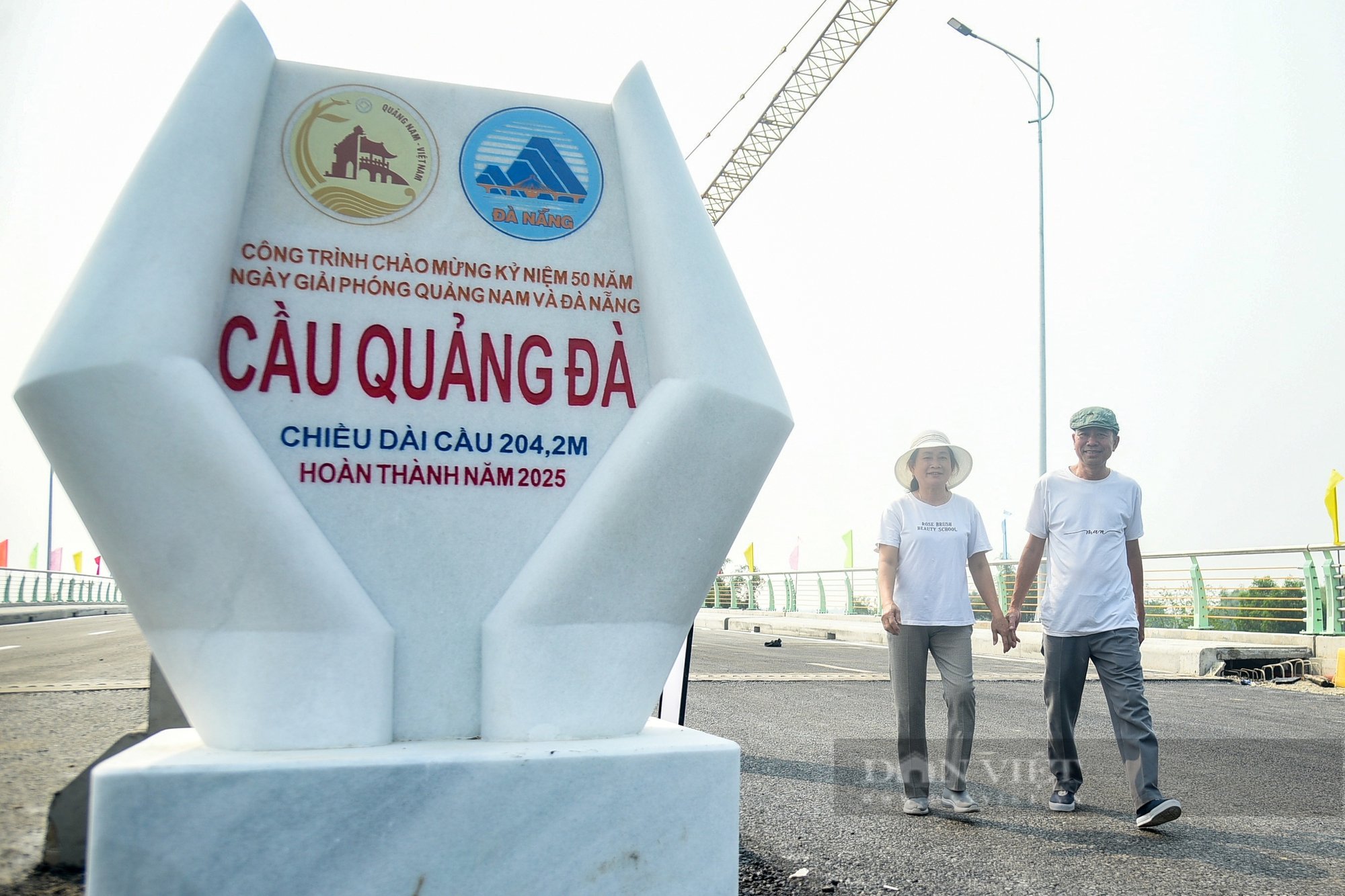 Diện mạo cây cầu nối Đà Nẵng với Quảng Nam vừa được thông xe - Ảnh 12.