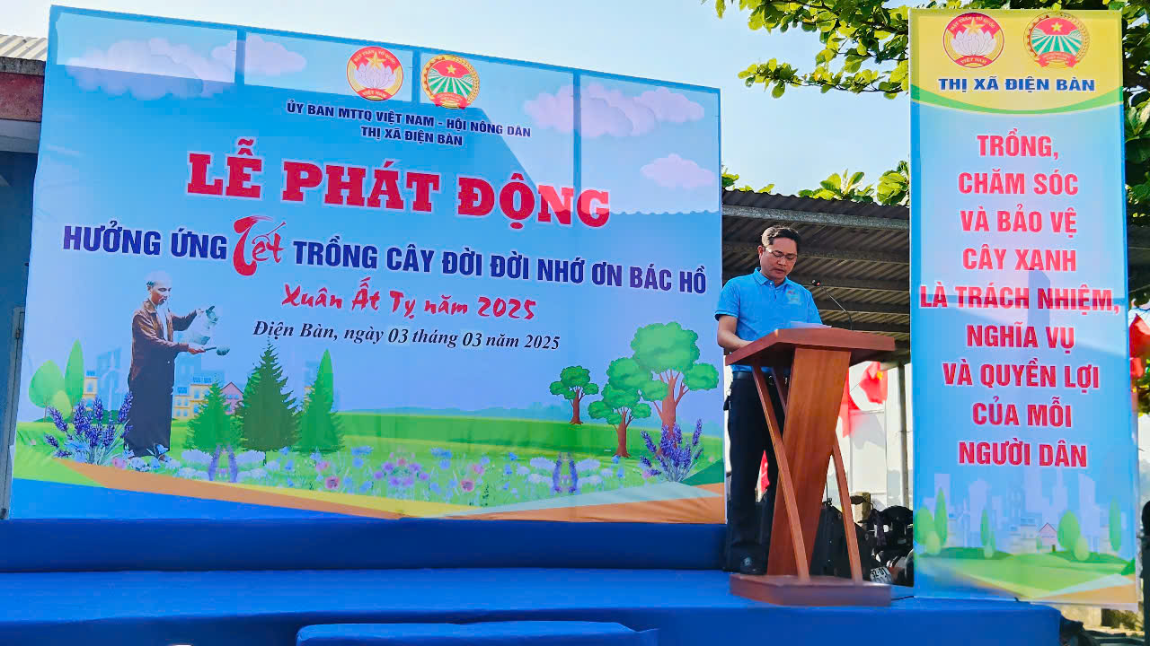 Quảng Nam: Hội Nông dân thị xã Điện Bàn lan tỏa phong trào “Tết trồng cây đời đời nhớ ơn Bác Hồ”- Ảnh 1.