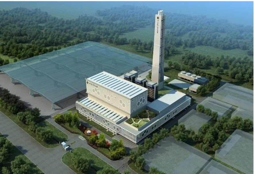 TP.HCM khởi công nhà máy đốt rác phát điện công nghệ Đức, công suất 2.000 tấn/ngày - Ảnh 1.