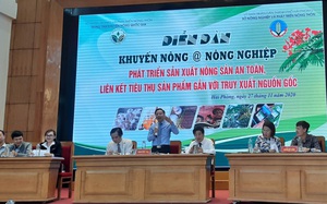 Sản xuất nông sản an toàn: Lãnh đạo Trung tâm Khuyến nông Quốc gia khuyên nông dân phải biết "4H"