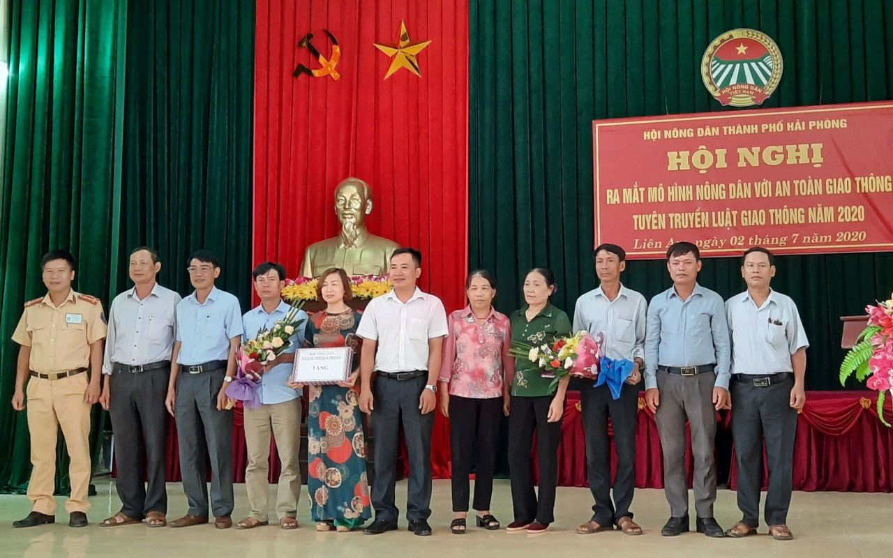 Hải Phòng: Ra mắt mô hình Nông dân với an toàn giao thông