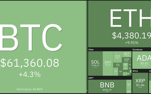 Giá Bitcoin hôm nay 29/10: Áp lực mua gia tăng, sắc xanh trở lại