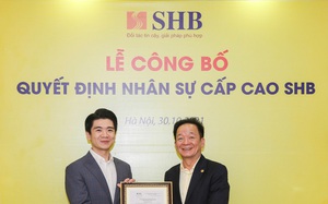 SHB bổ nhiệm ông Đỗ Quang Vinh làm Phó Tổng Giám đốc