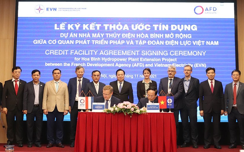 Ký kết Thỏa ước tín dụng cho Dự án Nhà máy Thủy điện Hòa Bình mở rộng