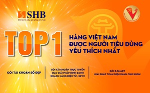 Nhiều sản phẩm của SHB được vinh danh “Top 1 Hàng Việt Nam được người tiêu dùng yêu thích nhất năm 2021”