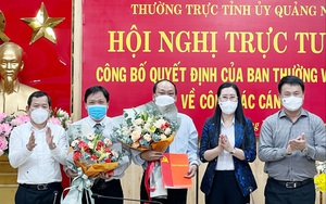 Quảng Ngãi: Bí thư huyện và nguyên Giám đốc Sở VH-TT&DL được điều động nhận nhiệm vụ mới 