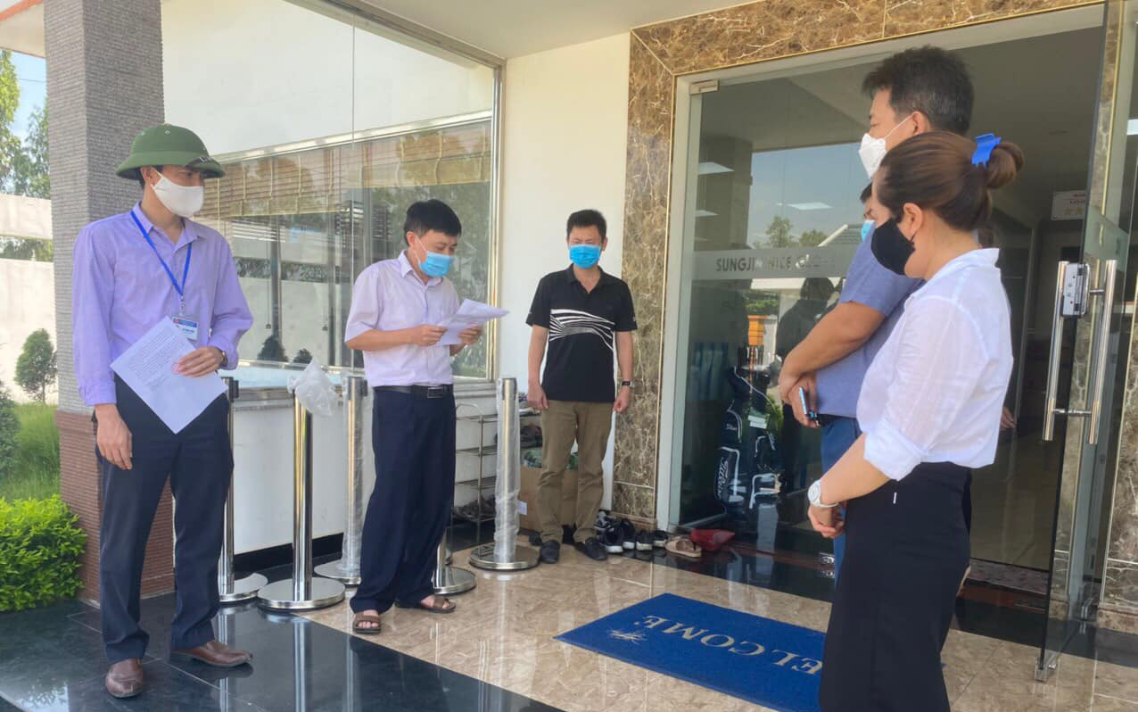 Hải Dương: Một doanh nghiệp bị tạm dừng hoạt động do không đảm bảo an toàn phòng chống Covid-19