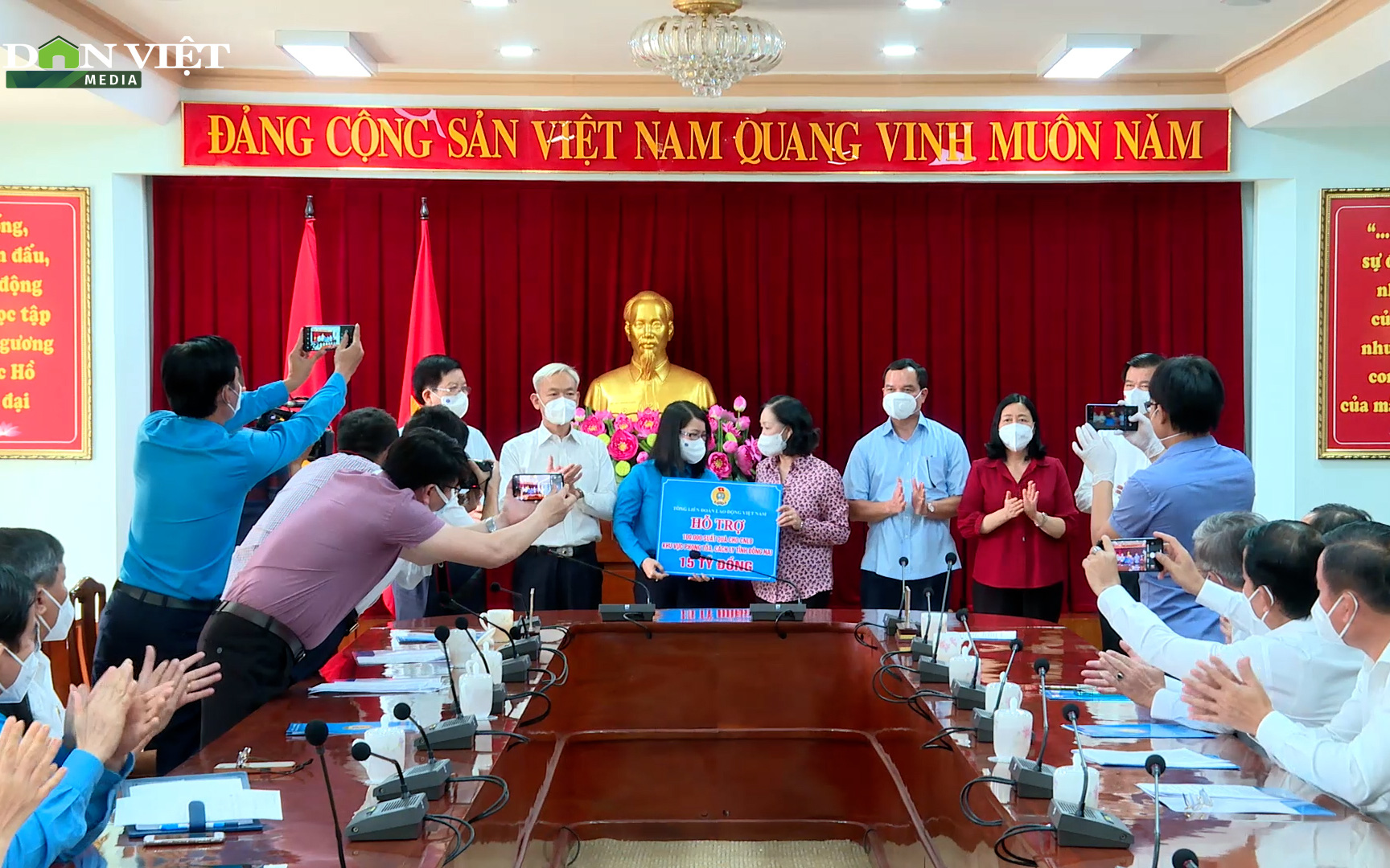Đồng Nai tiếp nhận 15 tỷ tiền hỗ trợ người lao động trong đại dịch Covid-19
