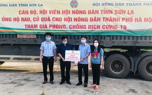 Hội Nông dân Sơn La hỗ trợ hàng trăm tấn nông sản cho các địa phương chống dịch