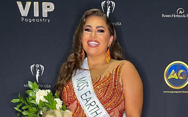 Á hậu Miss Earth USA có phá vỡ tiêu chuẩn sắc đẹp khi nặng hơn 100kg?