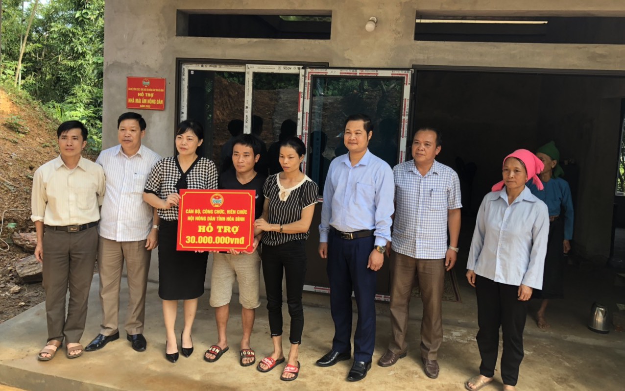  “Mái ấm nông dân” - Giúp nông dân Hòa Bình ổn định cuộc sống
