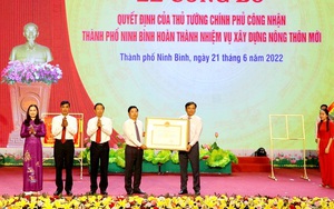 119/119 xã của tỉnh Ninh Bình đều đạt chuẩn nông thôn mới