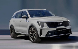 Kia Sorento 2024 sở hữu thiết kế thể thao hầm hố