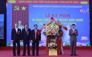 Lai Châu: Kỷ niệm 10 năm thành lập huyện Nậm Nhùn