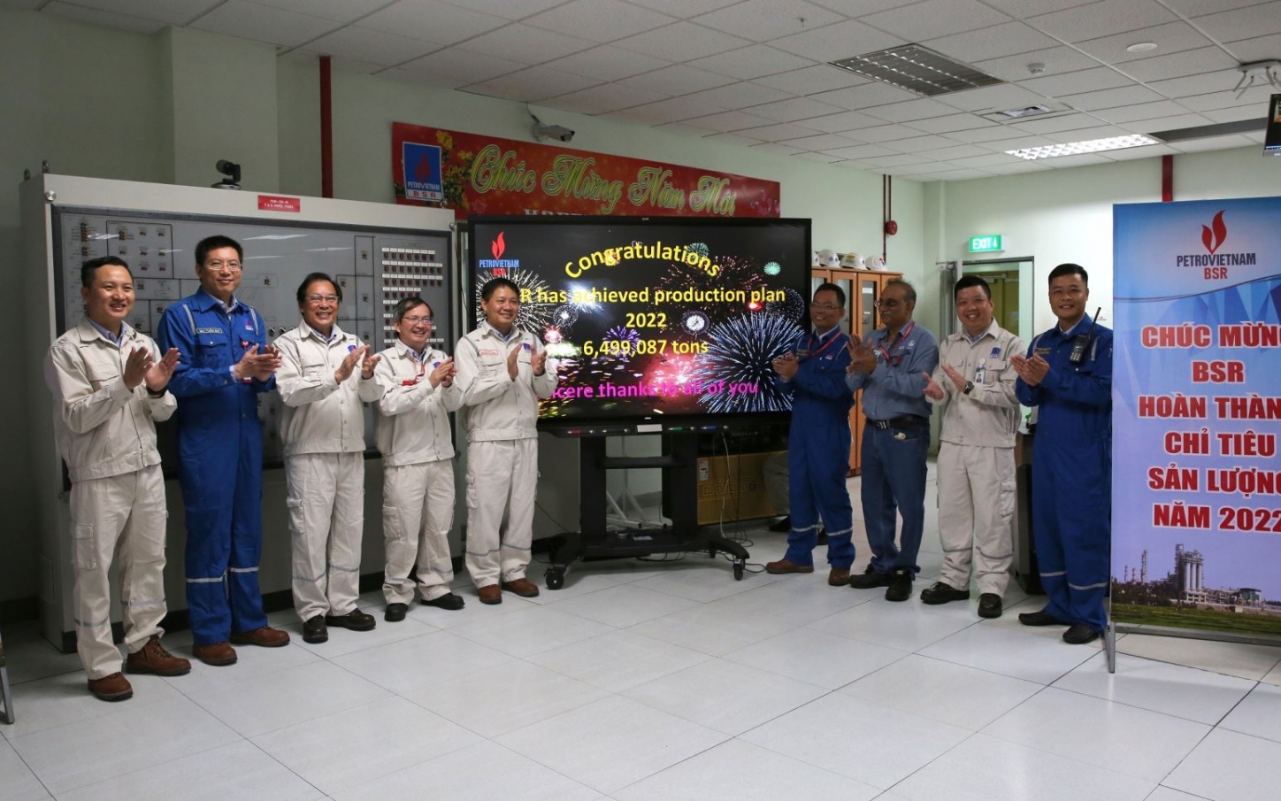 BSR hoàn thành chỉ tiêu sản lượng sản xuất năm 2022