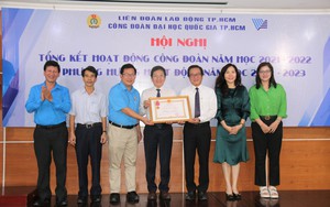 Công đoàn ĐHQG TP.HCM vinh dự nhận Huân chương Lao động Hạng 3