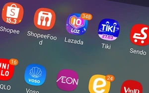 Shopee, Lazada, Tiki "đốt tiền" sớm trong năm 2022