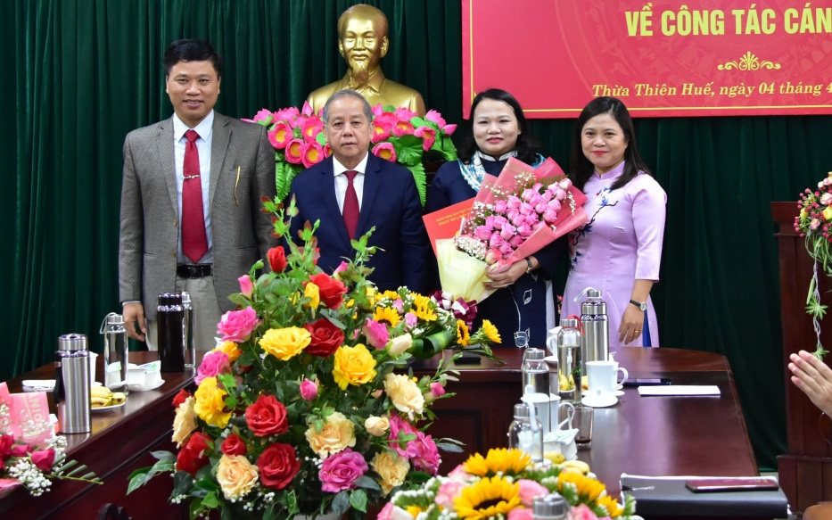 Thừa Thiên Huế: Nhiều sở ngành có nhân sự lãnh đạo mới 