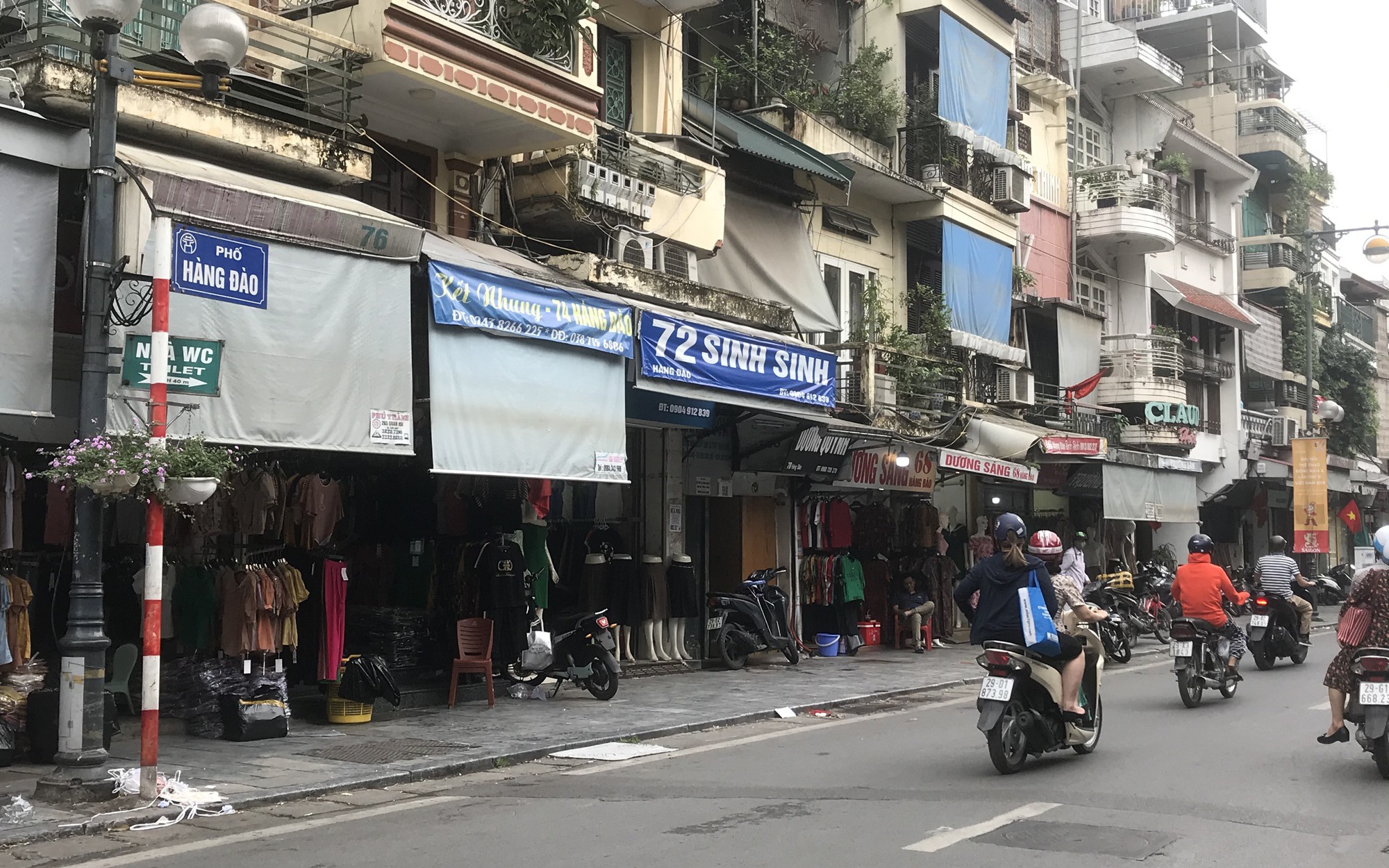 Nhu cầu thuê nhà phố cổ Hà Nội kinh doanh tăng trở lại
