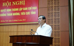 Bí thư Quảng Nam Phan Việt Cường làm Trưởng Ban Chỉ đạo phòng chống tham nhũng