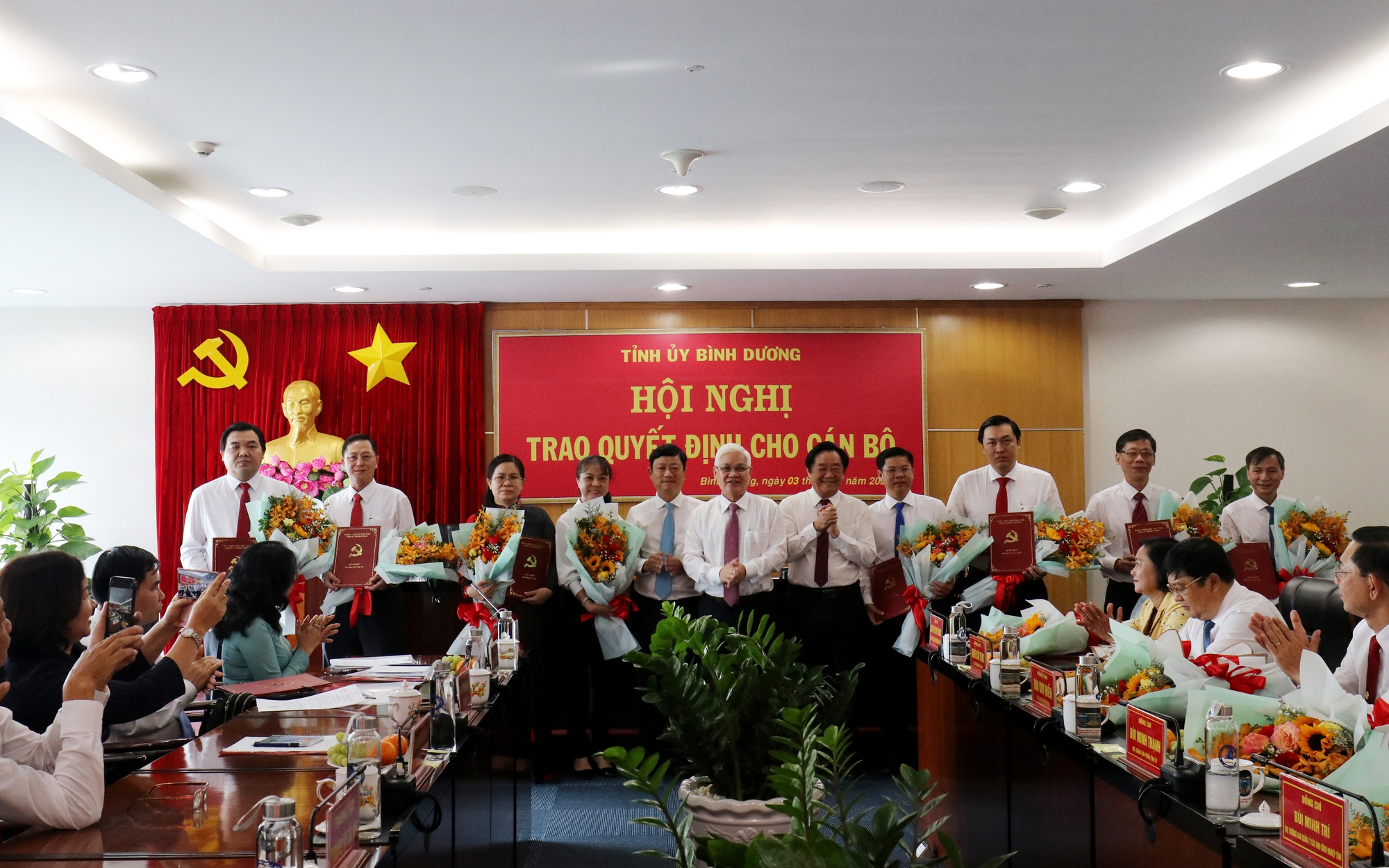 Bình Dương bổ nhiệm, điều động cán bộ ở nhiều vị trí lãnh đạo chủ chốt