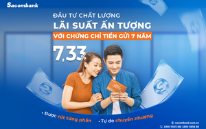 Đầu tư thông minh với chứng chỉ tiền gửi của Sacombank