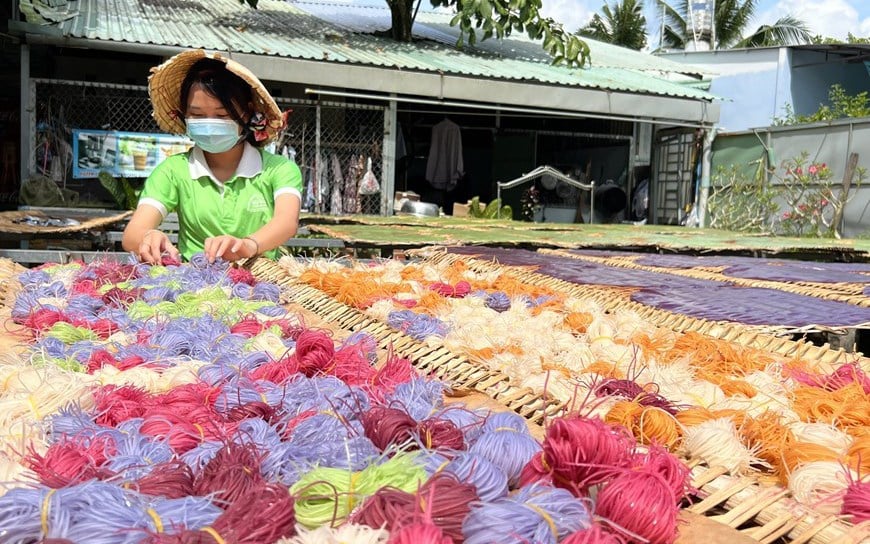 Hình ảnh độc đáo về hủ tiếu đa sắc “có một không hai” ở Cần Thơ 