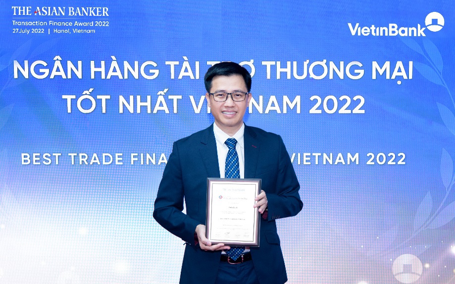 VietinBank - Ngân hàng tài trợ thương mại tốt nhất Việt Nam 2022