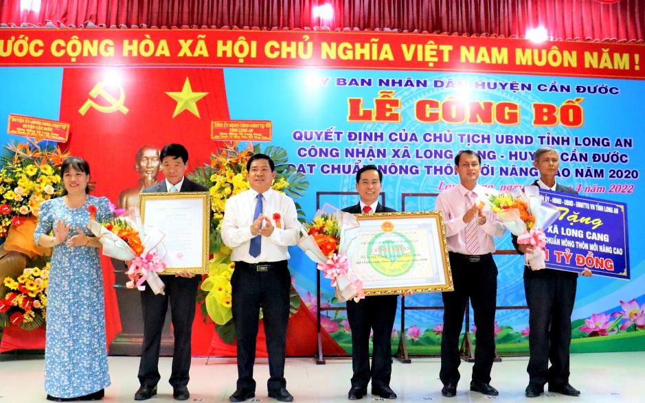 Long An hướng đến xã nông thôn mới nâng cao