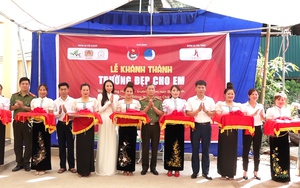 Sơn La: Khánh thành 3 công trình "Trường đẹp cho em"