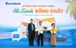 SACOMBANK tổ chức trao giải chương trình khuyến mại 