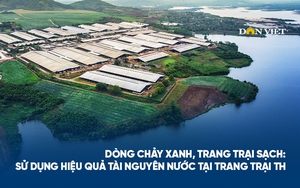 Dòng chảy xanh, trang trại sạch: Sử dụng hiệu quả tài nguyên nước tại trang trại TH