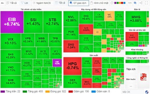 Nhóm "cổ phiếu vua" kéo thị trường, VN-Index tăng hơn 11 điểm