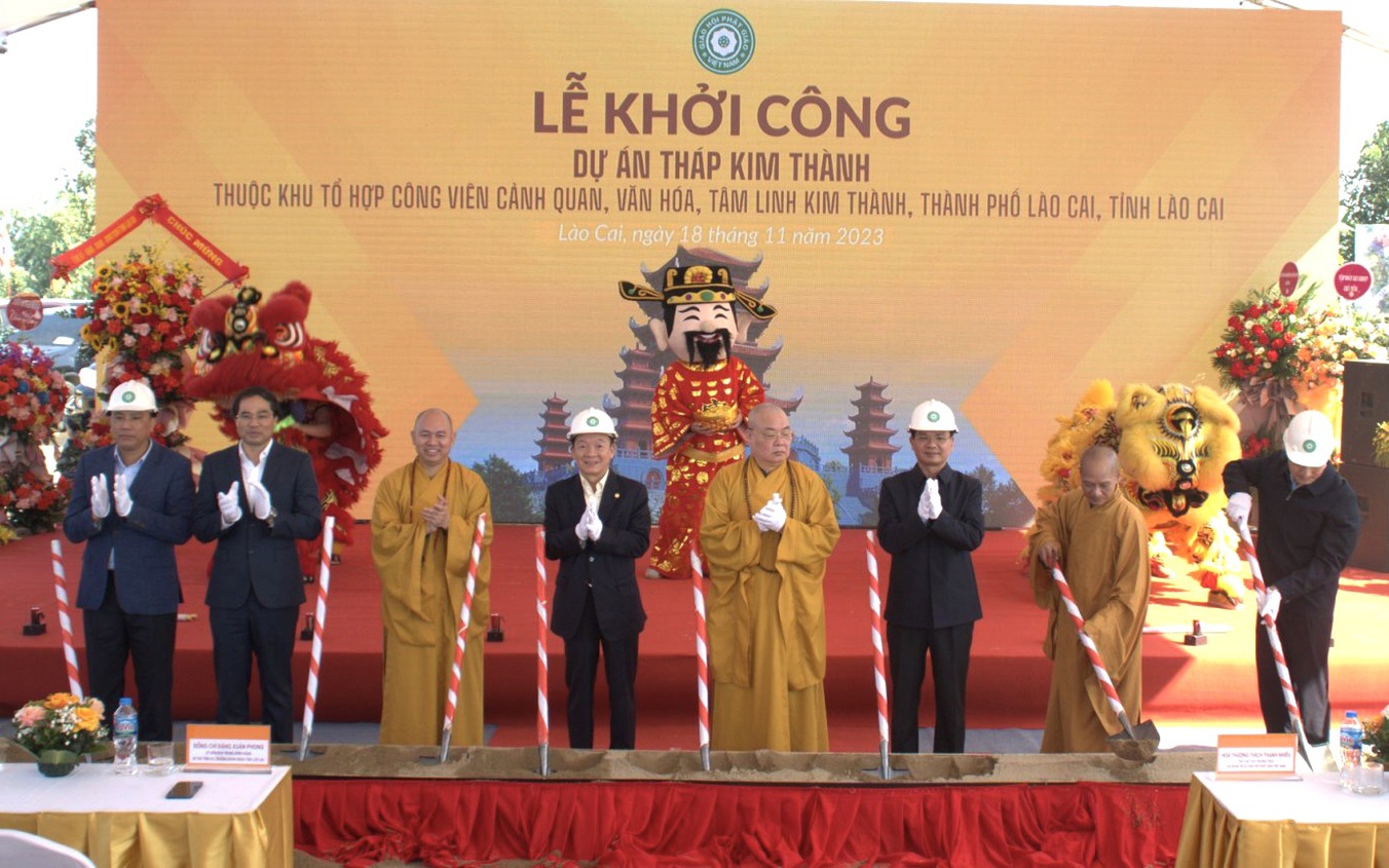 Khởi công xây dựng dự án Tháp Kim Thành tại Lào Cai