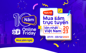 60 giờ mua sắm trực tuyến siêu ưu đãi đang chờ người tiêu dùng