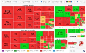 SSI xuất hiện 2 lệnh bán lớn, đạt hơn 100.000 đơn vị/lệnh trong phiên thị trường &quot;đỏ lửa&quot;