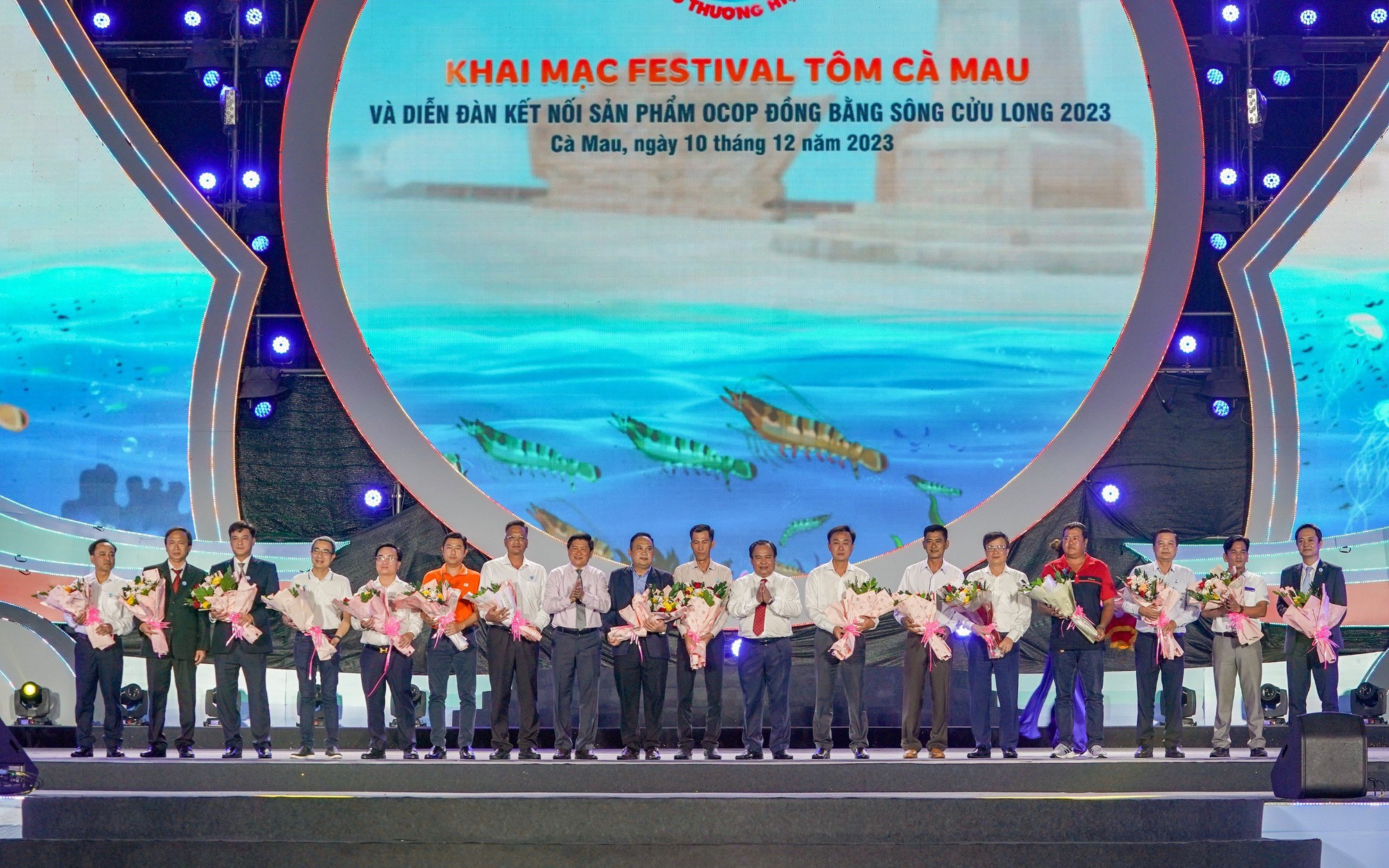 Agribank đồng hành cùng Festival Tôm Cà Mau và và Diễn đàn kết nối sản phẩm OCOP Đồng bằng sông Cửu Long 2023