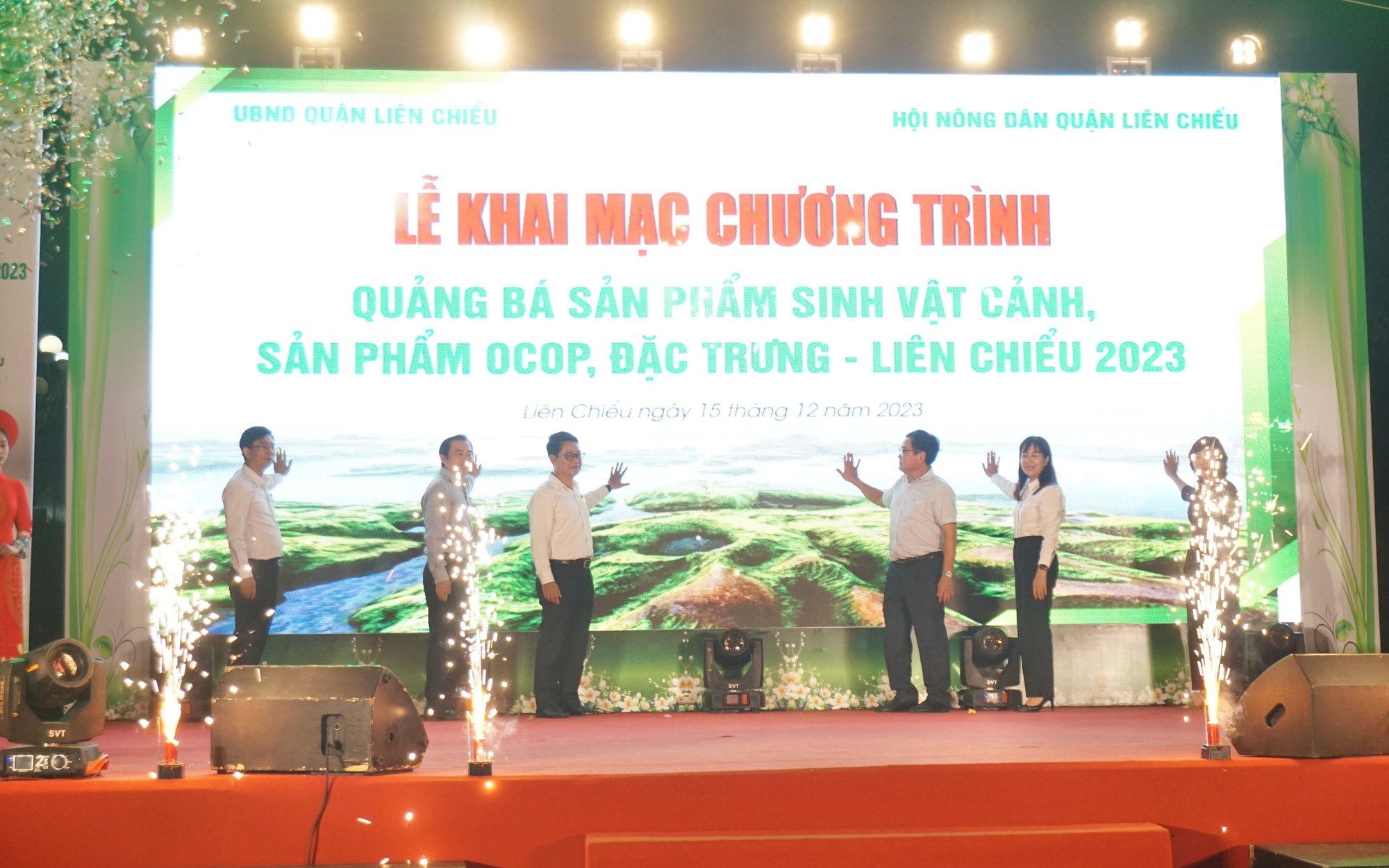 Đà Nẵng: Hàng chục gian hàng tham gia quảng bá sản phẩm OCOP, sinh vật cảnh quận Liên Chiểu năm 2023