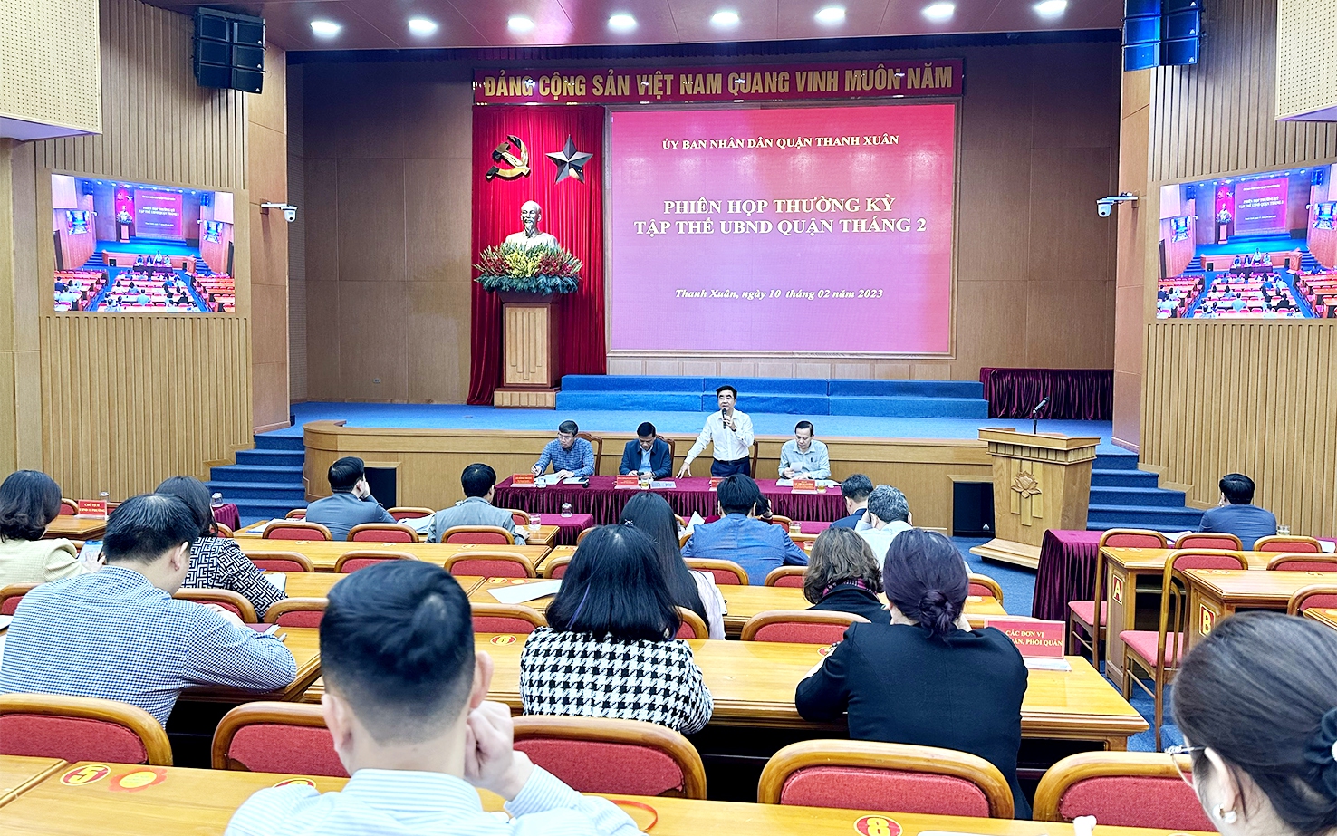  Quận Thanh Xuân thu ngân sách đến 8/2 đạt hơn 1.005 tỷ đồng