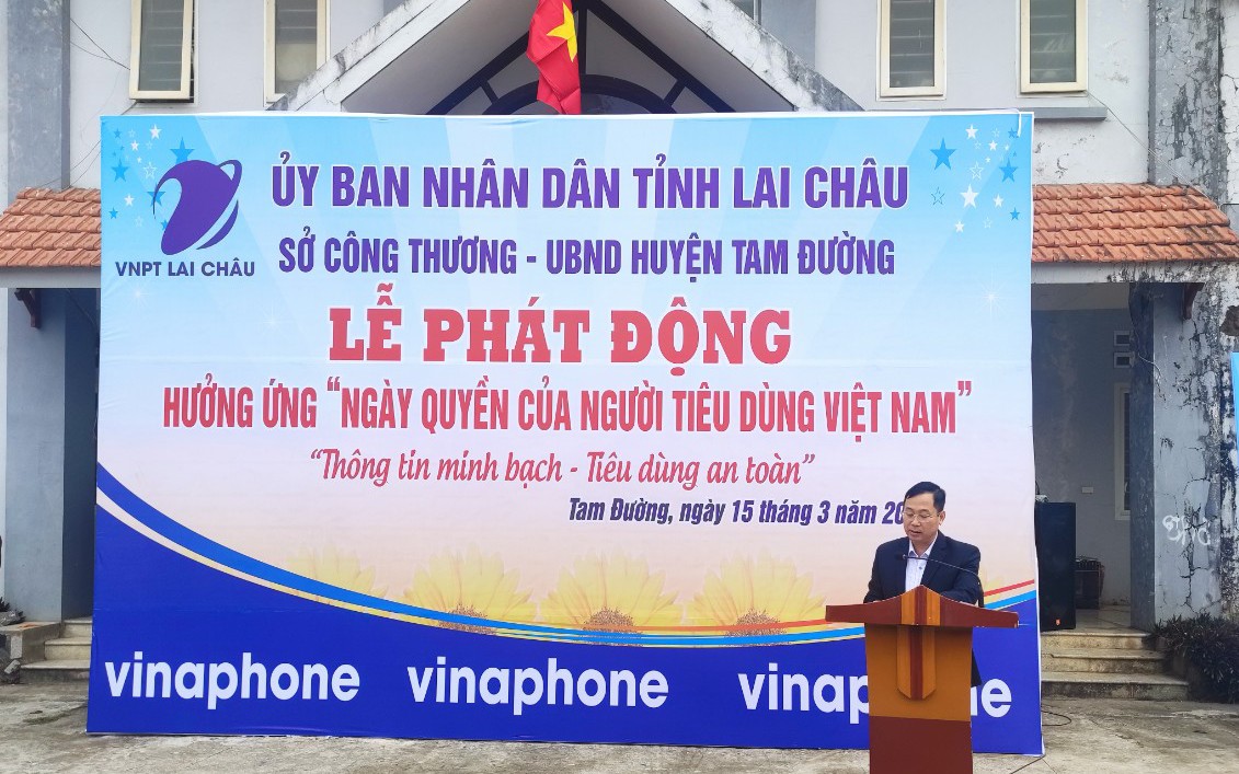  Lai Châu: Phát động hưởng ứng Ngày Quyền của người tiêu dùng Việt Nam 